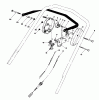 Toro 20672 - Lawnmower, 1983 (3000001-3999999) Ersatzteile TRACTION CONTROL ASSEMBLY