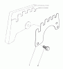 Toro 20672 - Lawnmower, 1983 (3000001-3999999) Ersatzteile WEAR PLATE KIT NO. 44-5530 (OPTIONAL)