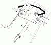 Toro 20674 - Lawnmower, 1983 (3000001-3999999) Ersatzteile TRACTION CONTROL ASSEMBLY