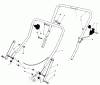 Toro 20675 - Lawnmower, 1985 (5000001-5999999) Ersatzteile HANDLE ASSEMBLY