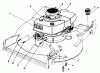 Toro 20676 - Lawnmower, 1984 (4000001-4999999) Ersatzteile ENGINE ASSEMBLY