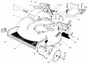 Toro 20676 - Lawnmower, 1984 (4000001-4999999) Ersatzteile HOUSING ASSEMBLY