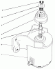 Toro 20676 - Lawnmower, 1984 (4000001-4999999) Ersatzteile STARTER ASSEMBLY
