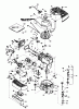 Toro 20676 - Lawnmower, 1985 (5000001-5999999) Ersatzteile ENGINE TECUMSEH MODEL NO. TNT 100-10095E