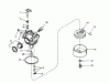 Toro 20677 - Lawnmower, 1990 (0002102-0999999) Ersatzteile CARBURETOR NO. 632050A