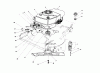 Toro 20677 - Lawnmower, 1990 (0002102-0999999) Ersatzteile ENGINE ASSEMBLY