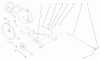 Toro 79375 - 36" Tiller, 5xi Garden Tractors, 1999 (9900001-9999999) Ersatzteile HITCH ASSEMBLY