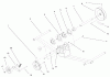 Toro 79375 - 36" Tiller, 5xi Garden Tractors, 1999 (9900001-9999999) Ersatzteile JACKSHAFT ASSEMBLY
