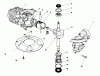 Toro 20684 - Lawnmower, 1988 (8000001-8999999) Ersatzteile ENGINE ASSEMBLY (MODEL NO. 47PG6 & 47PH7)