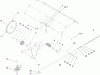 Toro 79484 - 36" Tiller, XT Series Garden Tractors, 2003 (230000001-230999999) Ersatzteile HITCH ASSEMBLY