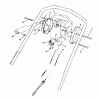 Toro 20684 - Lawnmower, 1988 (8000001-8999999) Ersatzteile TRACTION CONTROL ASSEMBLY