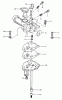 Toro 04-16TK01 - 15" Tiller, 1988 Ersatzteile CARBURETOR-KAWASAKI FA130