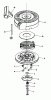 Toro 20692C - Lawnmower, 1989 (9000001-9999999) Ersatzteile REWIND STARTER NO. 590621