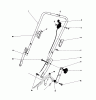 Toro 20698 - Lawnmower, 1979 (9000001-9999999) Ersatzteile HANDLE ASSEMBLY