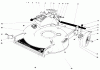 Toro 20700 - Lawnmower, 1980 (0000001-0999999) Ersatzteile HOUSING ASSEMBLY