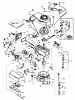 Toro 20700 - Lawnmower, 1981 (1000001-1999999) Ersatzteile ENGINE TECUMSEH MODEL NO. TNT 100-10070D