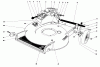 Toro 20700 - Lawnmower, 1981 (1000001-1999999) Ersatzteile HOUSING ASSEMBLY