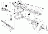 Toro 20715 - Lawnmower, 1981 (1000001-1999999) Ersatzteile GEAR CASE ASSEMBLY