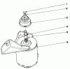Toro 20715 - Lawnmower, 1981 (1000001-1999999) Ersatzteile STARTER MOTOR