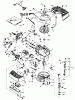 Toro 20715C - Lawnmower, 1985 (5000001-5999999) Ersatzteile ENGINE TECUMSEH MODEL NO. TNT100-10098E