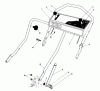 Toro 20735 - Lawnmower, 1983 (3000001-3999999) Ersatzteile HANDLE ASSEMBLY