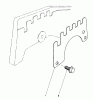 Toro 20735 - Lawnmower, 1983 (3000001-3999999) Ersatzteile WEAR PLATE KIT NO. 44-5530 (OPTIONAL)