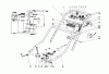 Toro 20740 - Lawnmower, 1978 (8000001-8999999) Ersatzteile HANDLE ASSEMBLY