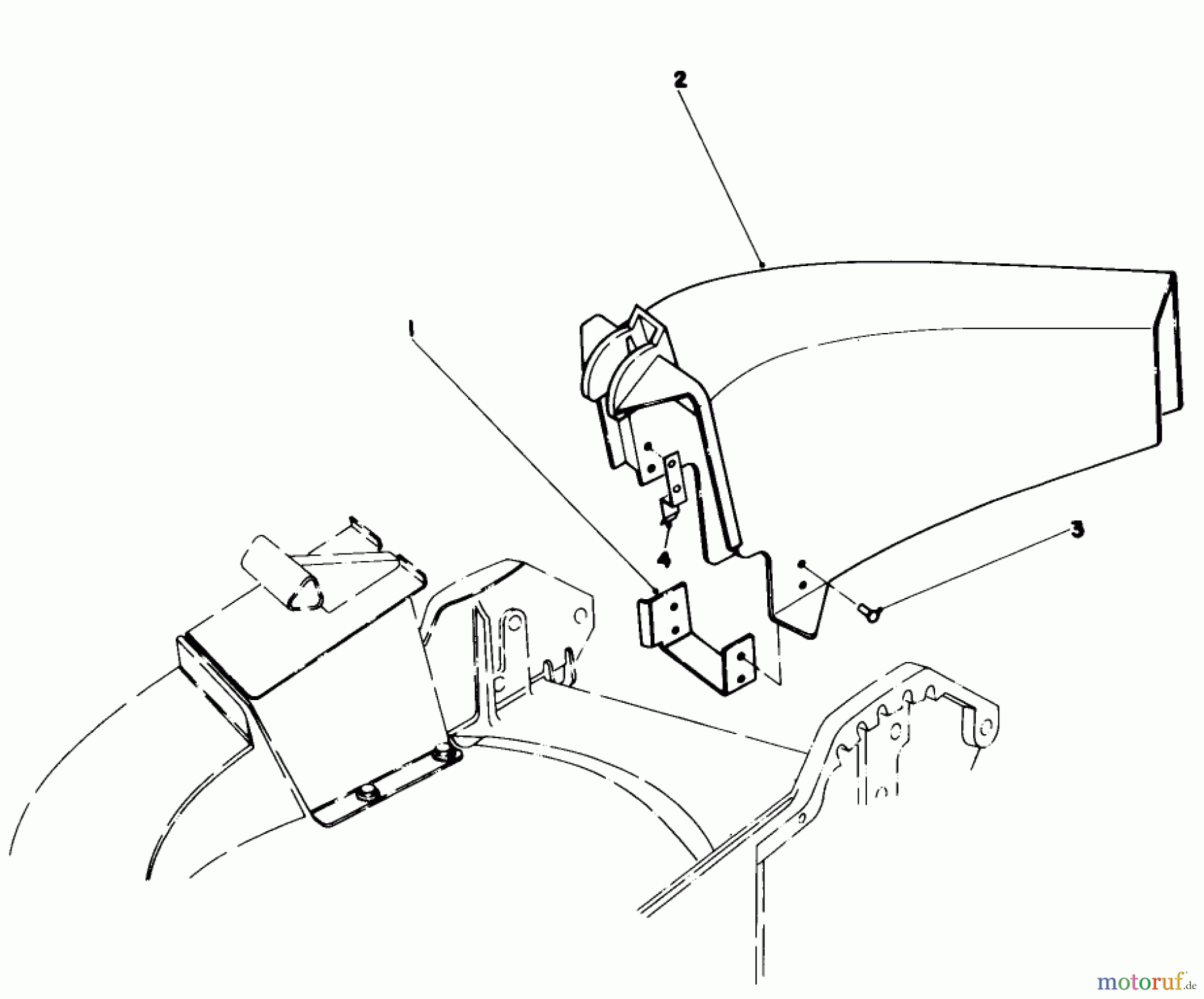  Toro Neu Mowers, Walk-Behind Seite 1 20742 - Toro Lawnmower, 1984 (4000001-4999999) SIDE DISCHARGE KIT NO. 59107