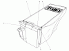 Toro 20743C - Lawnmower, 1985 (5000001-5999999) Ersatzteile GRASS BAG ASSEMBLY NO. 11-4969
