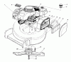Toro 20745C - Lawnmower, 1985 (5000001-5999999) Ersatzteile ENGINE ASSEMBLY