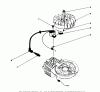 Toro 20745C - Lawnmower, 1988 (8000001-8999999) Ersatzteile FLYWHEEL & MAGNETO ASSEMBLY (ENGINE NO. 47PH7) (ENGINE NO. 47PG6)
