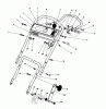 Toro 20746C - Lawnmower, 1988 (8000001-8999999) Ersatzteile HANDLE ASSEMBLY