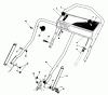 Toro 20747C - Lawnmower, 1987 (7000001-7999999) Ersatzteile HANDLE ASSEMBLY