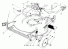 Toro 20747C - Lawnmower, 1987 (7000001-7999999) Ersatzteile HOUSING ASSEMBLY