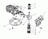 Toro 20747C - Lawnmower, 1988 (8000001-8999999) Ersatzteile CRANKSHAFT ASSEMBLY (MODEL NO 47PG6 & 47PG7