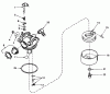 Toro 20752 - Lawnmower, 1980 (0000001-0999999) Ersatzteile CARBURETOR NO. 632050