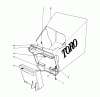 Toro 20755 - Lawnmower, 1979 (9000001-9999999) Ersatzteile GRASS BAG ASSEMBLY