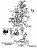 Toro 20755 - Lawnmower, 1981 (1000001-1999999) Ersatzteile ENGINE BRIGGS & STRATTON MODEL 92908-1956-01, BRIGGS & STRATTON MODEL 93508-0192-01