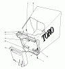 Toro 20755 - Lawnmower, 1981 (1000001-1999999) Ersatzteile GRASS BAG ASSEMBLY