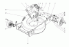 Toro 20758 - Lawnmower, 1980 (0000001-0999999) Ersatzteile HOUSING ASSEMBLY
