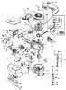 Toro 20758 - Lawnmower, 1982 (2000001-2999999) Ersatzteile ENGINE TECUMSEH MODEL NO. TNT 100-10078D