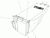 Toro 20758 - Lawnmower, 1982 (2000001-2999999) Ersatzteile GRASS BAG ASSEMBLY