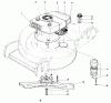 Toro 20758 - Lawnmower, 1983 (3000001-3999999) Ersatzteile ENGINE ASSEMBLY