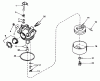 Toro 20762 - Lawnmower, 1983 (3000001-3999999) Ersatzteile CARBURETOR NO. 632050A