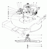 Toro 20765 - Lawnmower, 1981 (1000001-1999999) Ersatzteile ENGINE ASSEMBLY