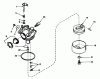 Toro 20770 - Lawnmower, 1982 (2000001-2999999) Ersatzteile CARBURETOR NO. 632050A