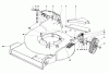 Toro 20770 - Lawnmower, 1982 (2000001-2999999) Ersatzteile HOUSING ASSEMBLY
