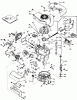 Toro 20772 - Lawnmower, 1979 (9000001-9999999) Ersatzteile ENGINE TECUMSEH MODEL NO. TNT 100-10059C