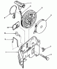 Toro 20775 - Lawnmower, 1979 (9000001-9999999) Ersatzteile REWIND STARTER NO. 590531