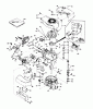 Toro 20775 - Lawnmower, 1980 (0000001-0999999) Ersatzteile ENGINE TECUMSEH MODEL NO. TNT-100-10070C